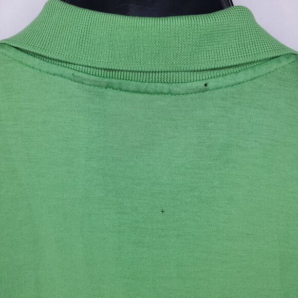 Brooks Brothers Polo Shirt Mens Large Green Performance Knit Double Mercerized - Picture 7 of 12